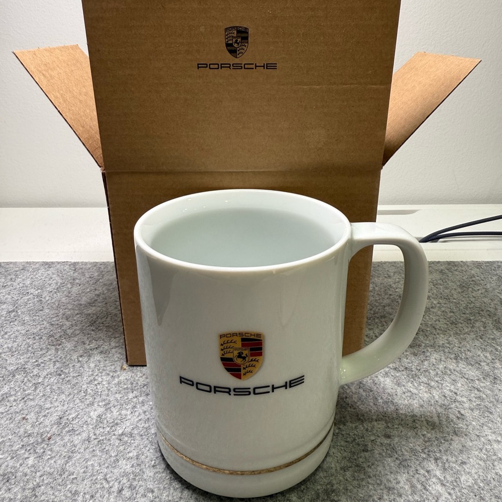 Porsche Design White Coffee Mug